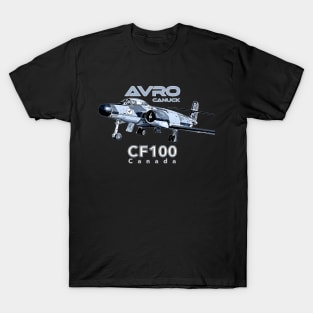 Avro Canuck Canada CF100 aircraft T-Shirt